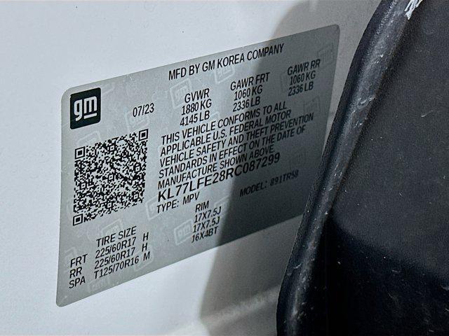 used 2024 Chevrolet Trax car, priced at $18,197