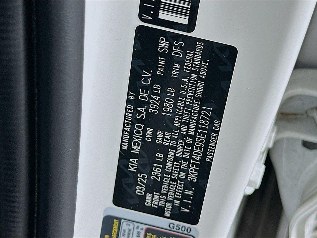 used 2025 Kia K4 car, priced at $20,018