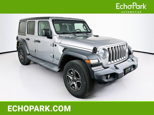 used 2018 Jeep Wrangler Unlimited car, priced at $20,487