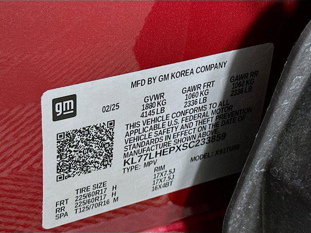 used 2025 Chevrolet Trax car, priced at $19,397