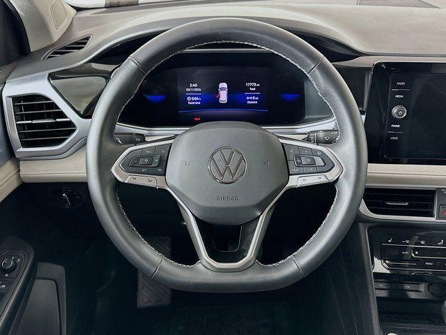 used 2025 Volkswagen Taos car, priced at $22,496