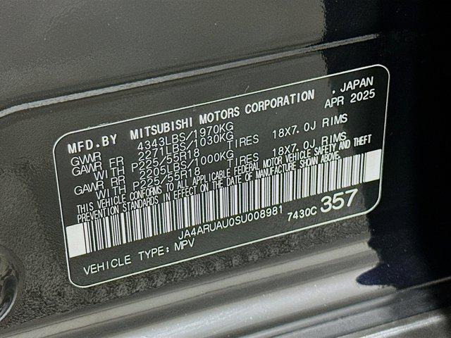 used 2025 Mitsubishi Outlander Sport car, priced at $18,497