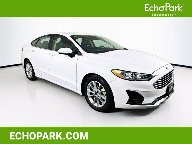 used 2019 Ford Fusion car, priced at $15,987