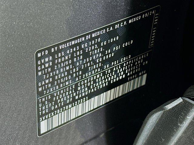 used 2024 Volkswagen Taos car, priced at $20,397