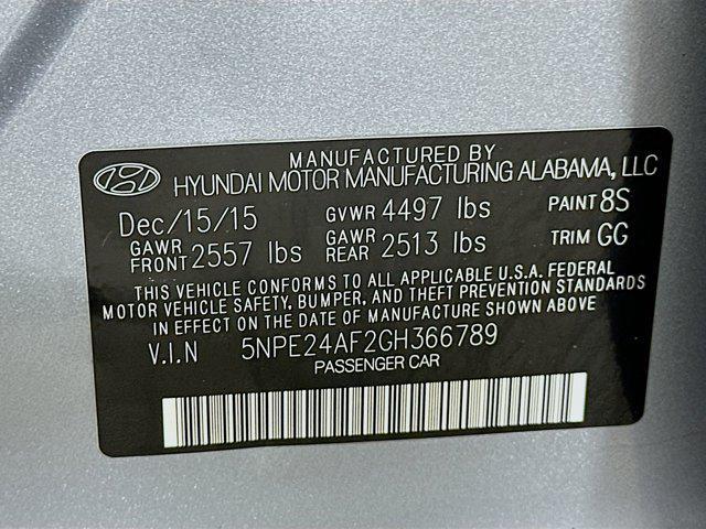 used 2016 Hyundai Sonata car, priced at $9,996