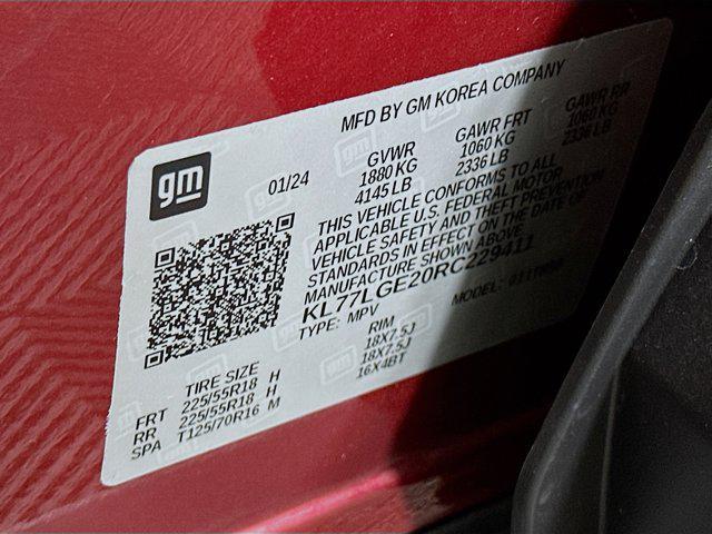 used 2024 Chevrolet Trax car, priced at $20,197