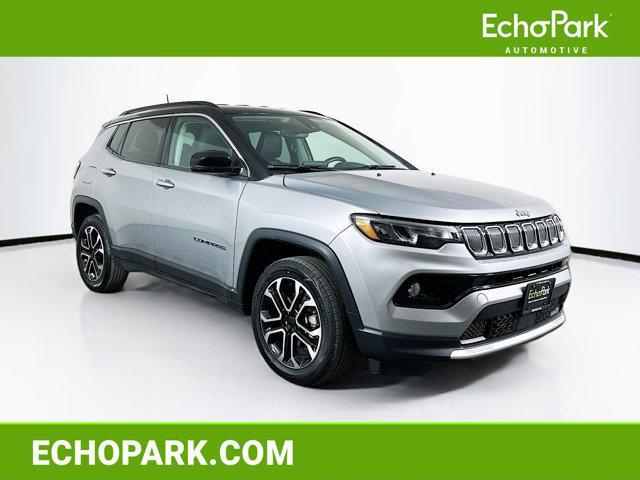 used 2022 Jeep Compass car, priced at $21,997