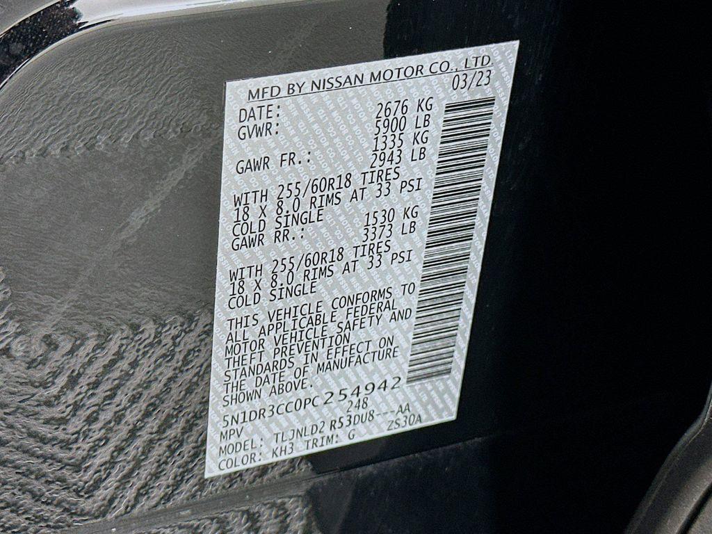 used 2023 Nissan Pathfinder car, priced at $33,186