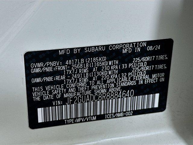 used 2024 Subaru Crosstrek car, priced at $23,487