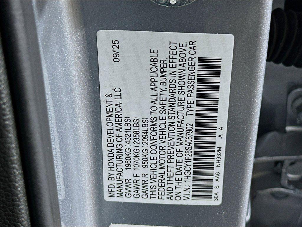 used 2025 Honda Accord car, priced at $26,118