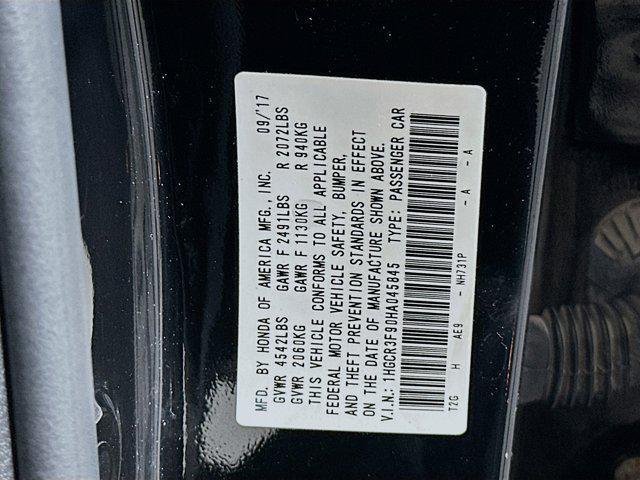 used 2017 Honda Accord car, priced at $17,987