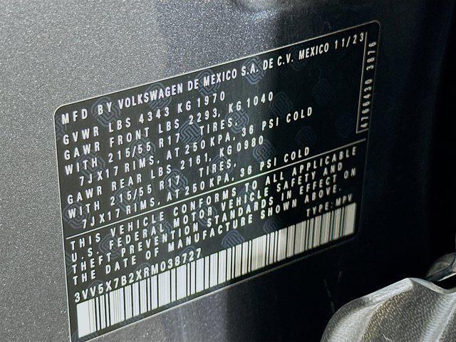 used 2024 Volkswagen Taos car, priced at $16,247