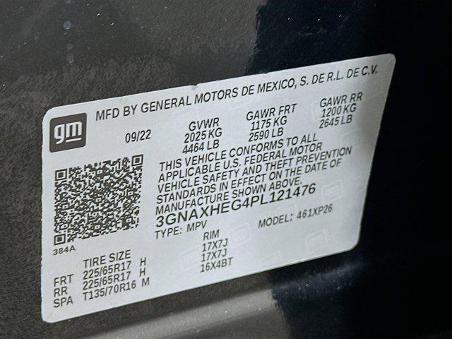 used 2023 Chevrolet Equinox car, priced at $19,487