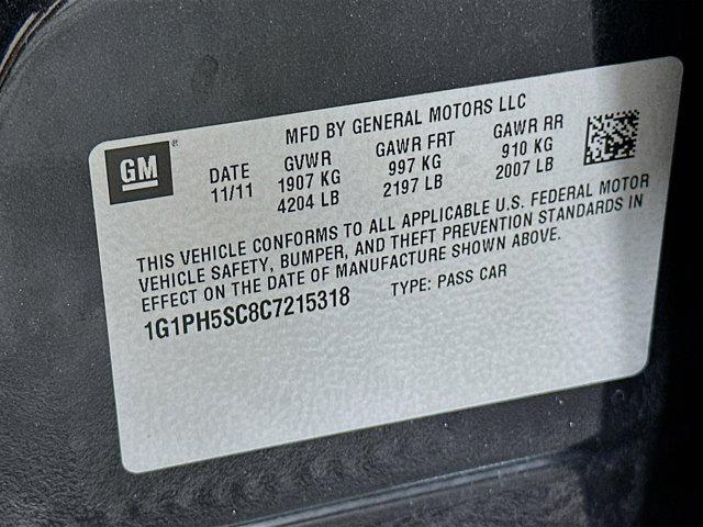 used 2012 Chevrolet Cruze car, priced at $8,108