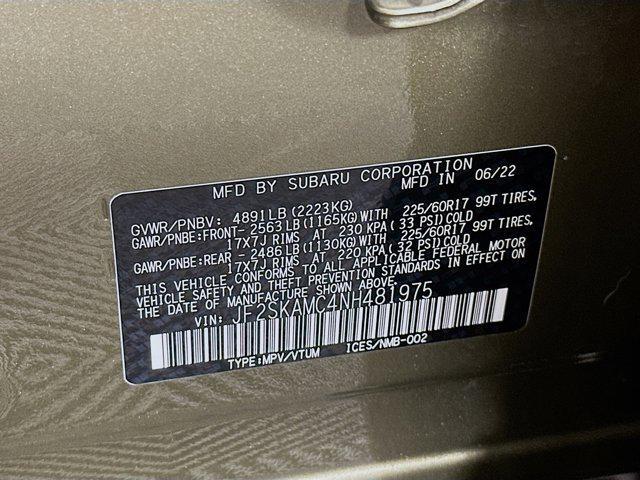 used 2022 Subaru Forester car, priced at $26,617