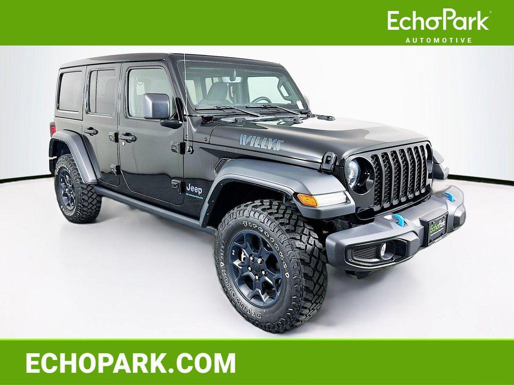 used 2023 Jeep Wrangler 4xe car, priced at $28,618