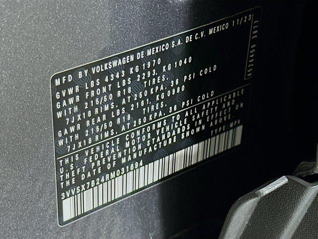 used 2024 Volkswagen Taos car, priced at $17,996