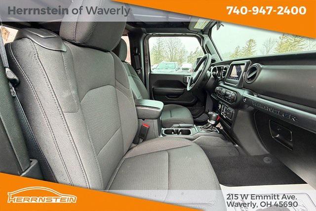 used 2023 Jeep Wrangler car, priced at $28,307