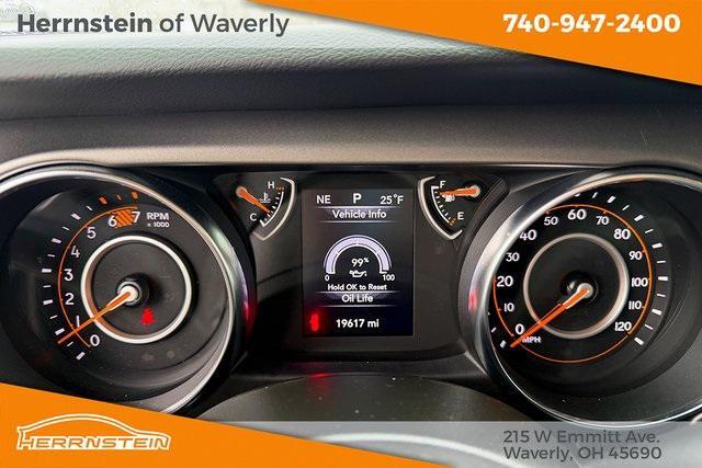 used 2023 Jeep Wrangler car, priced at $28,307