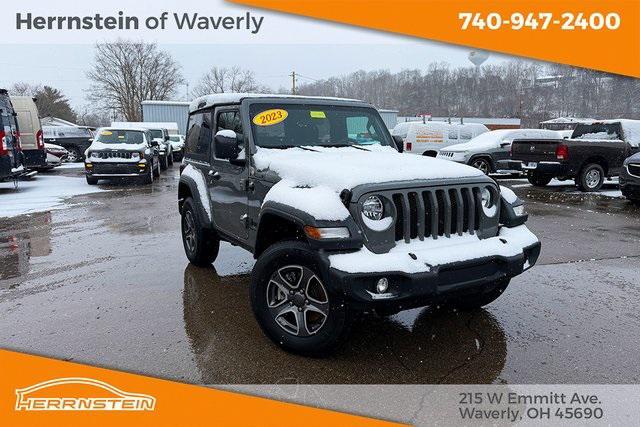 used 2023 Jeep Wrangler car, priced at $28,307