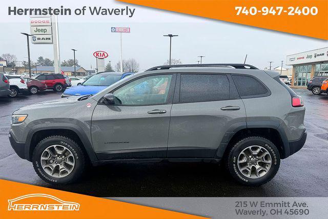 used 2022 Jeep Cherokee car, priced at $24,853