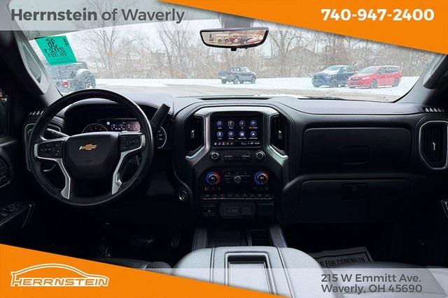 used 2021 Chevrolet Silverado 1500 car, priced at $33,185