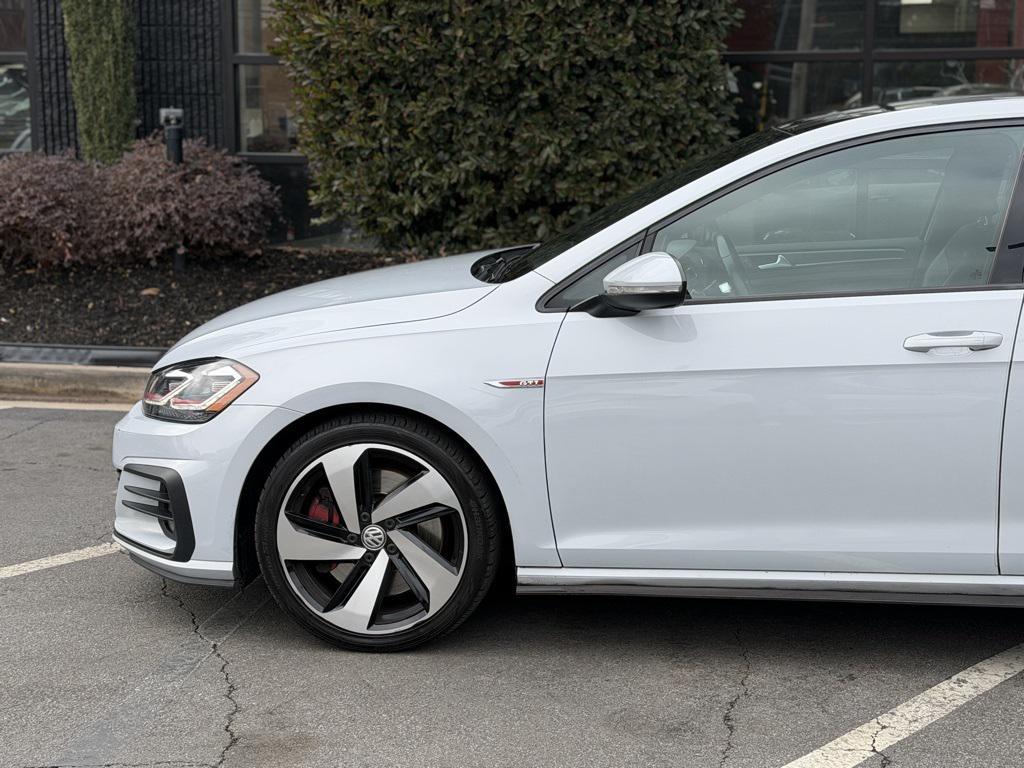 used 2018 Volkswagen Golf GTI car, priced at $18,695