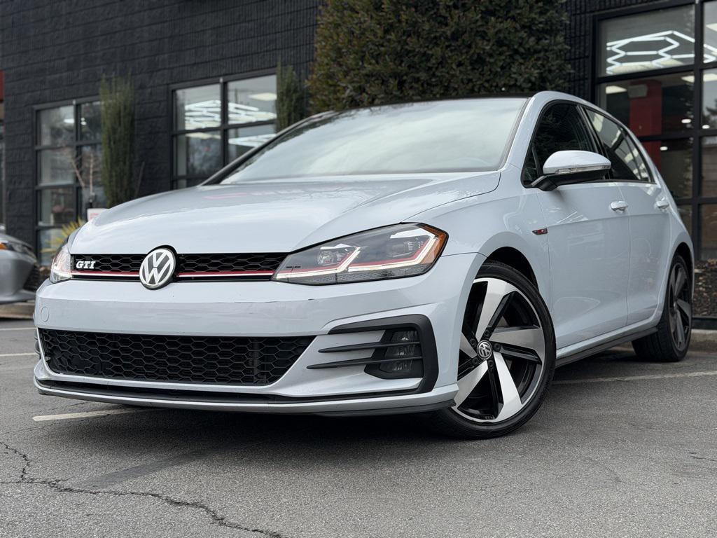 used 2018 Volkswagen Golf GTI car, priced at $18,695
