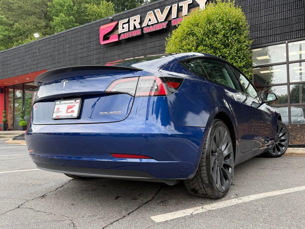used 2023 Tesla Model 3 car, priced at $33,985