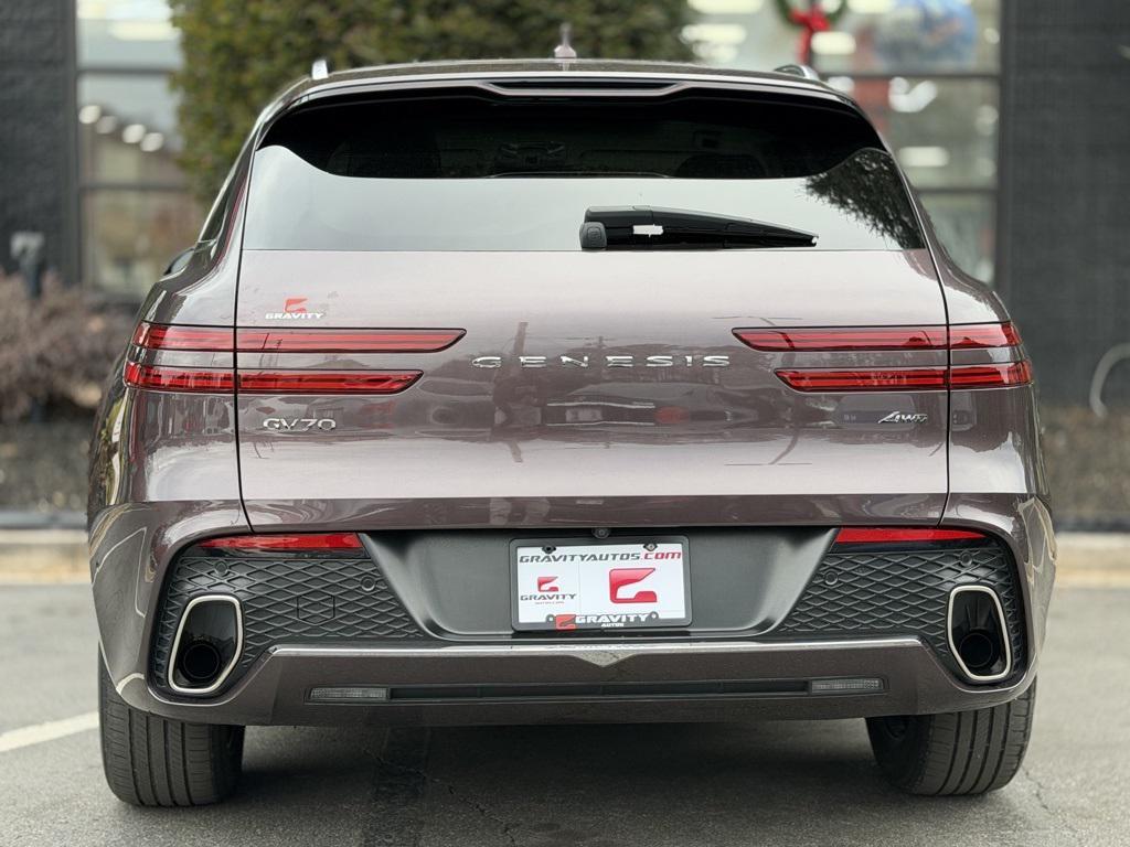 used 2023 Genesis GV70 car, priced at $34,859