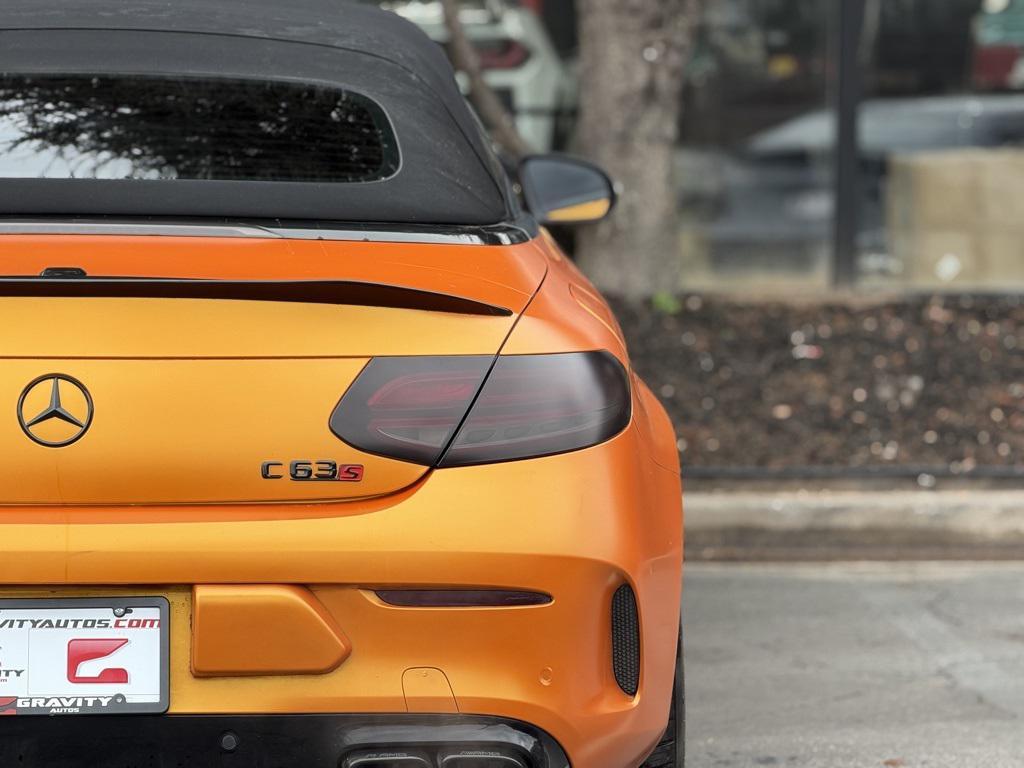 used 2019 Mercedes-Benz AMG C 63 car, priced at $53,985