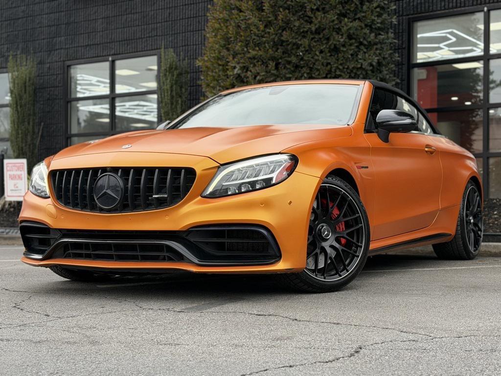 used 2019 Mercedes-Benz AMG C 63 car, priced at $53,985