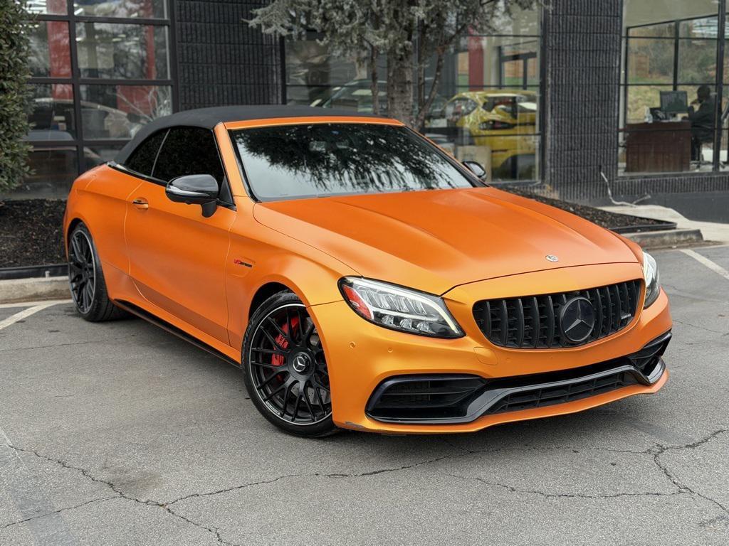 used 2019 Mercedes-Benz AMG C 63 car, priced at $53,985