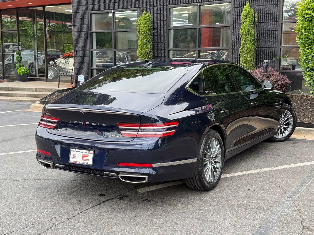 used 2023 Genesis G80 car, priced at $28,895