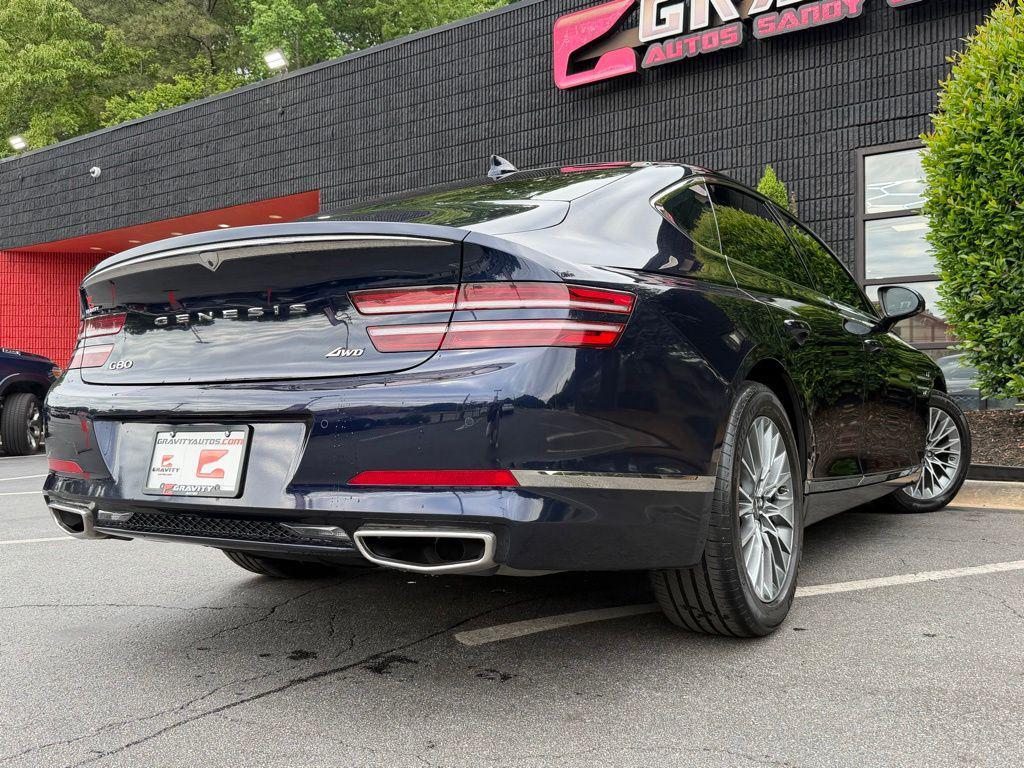used 2023 Genesis G80 car, priced at $28,895