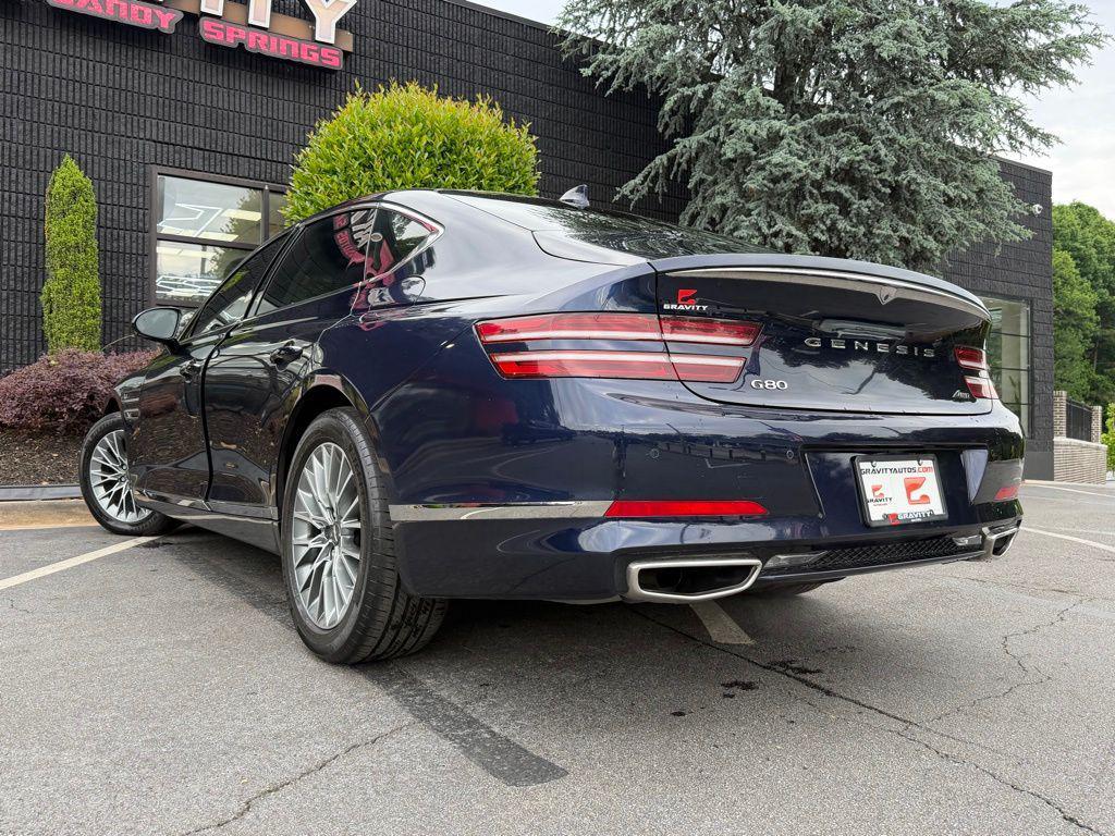 used 2023 Genesis G80 car, priced at $28,895