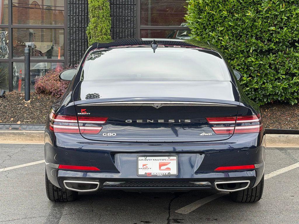 used 2023 Genesis G80 car, priced at $28,895