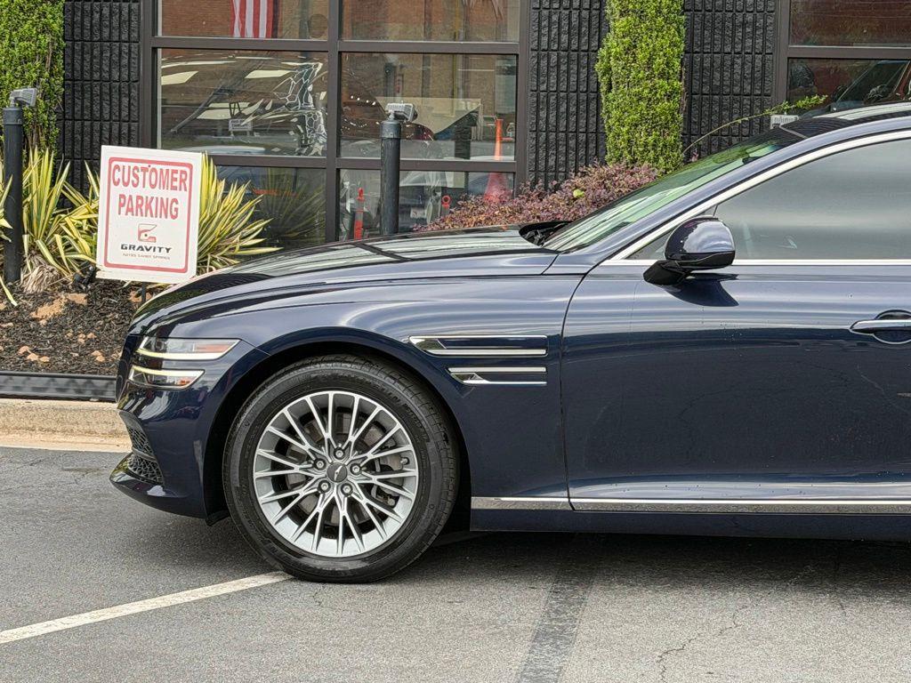 used 2023 Genesis G80 car, priced at $28,895