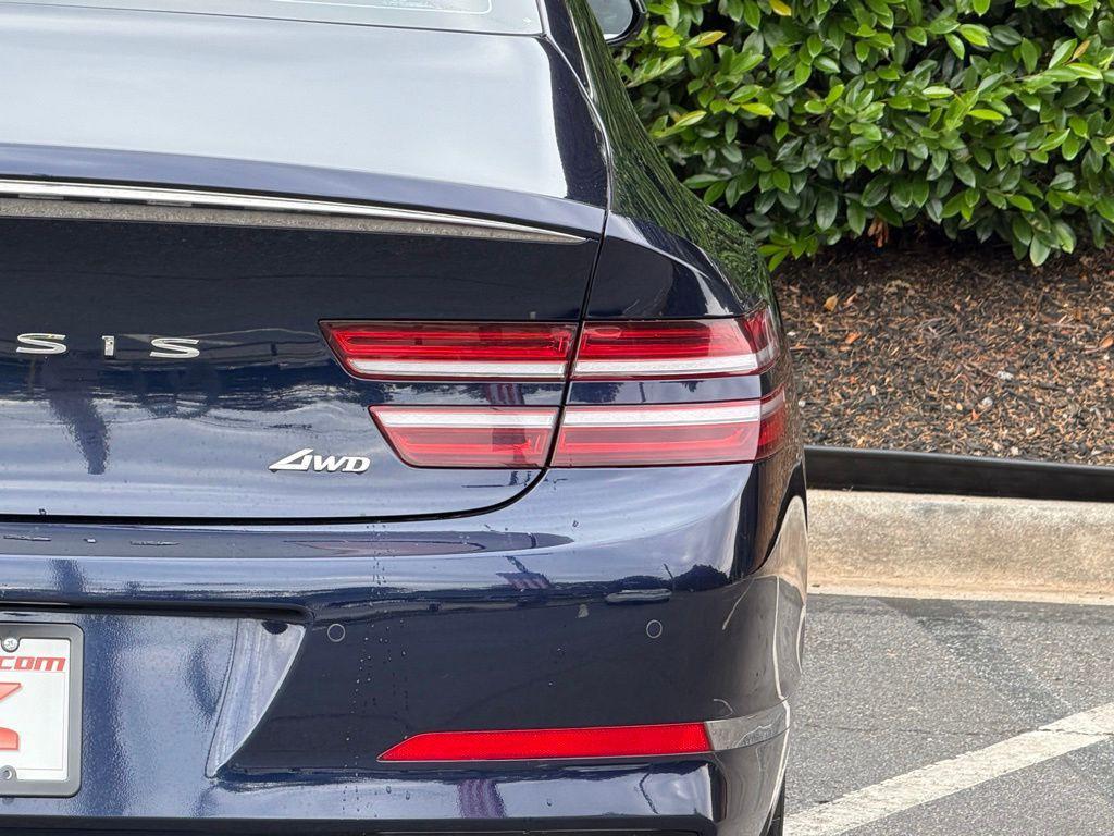 used 2023 Genesis G80 car, priced at $28,895