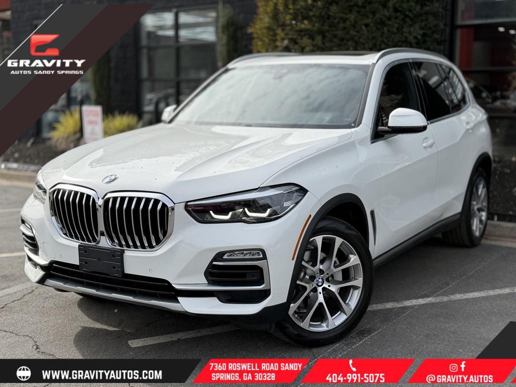 used 2021 BMW X5 car, priced at $33,895