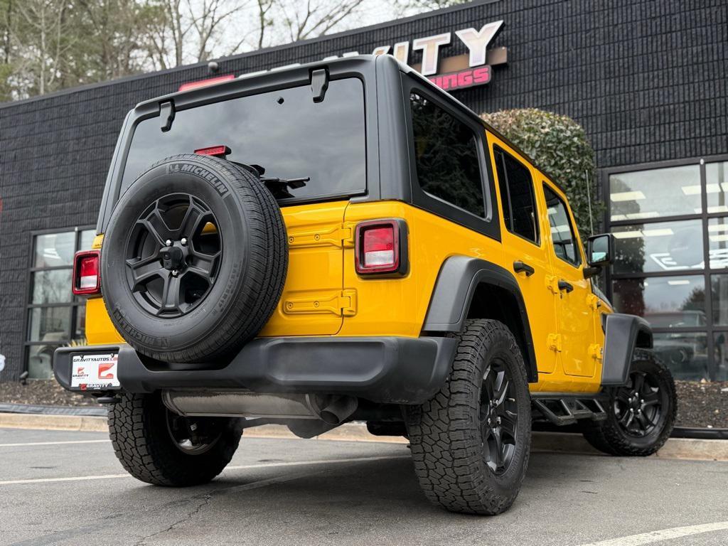 used 2020 Jeep Wrangler Unlimited car, priced at $24,895
