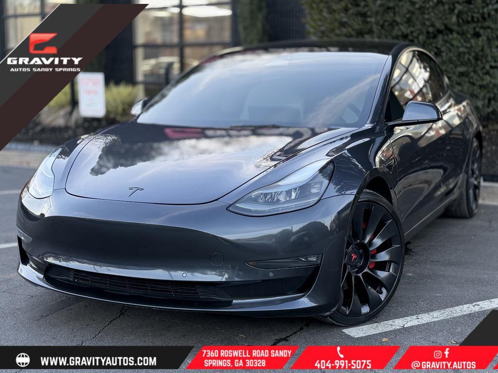 used 2022 Tesla Model 3 car, priced at $25,985