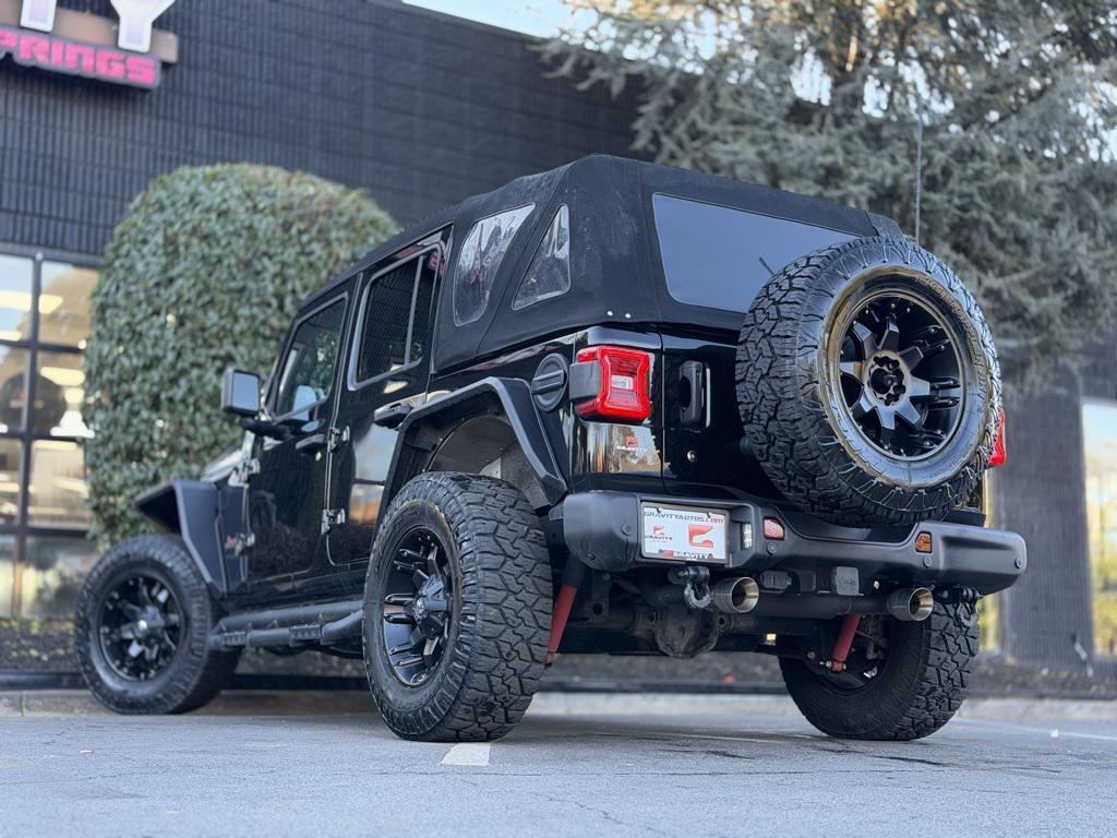 used 2018 Jeep Wrangler Unlimited car, priced at $29,495