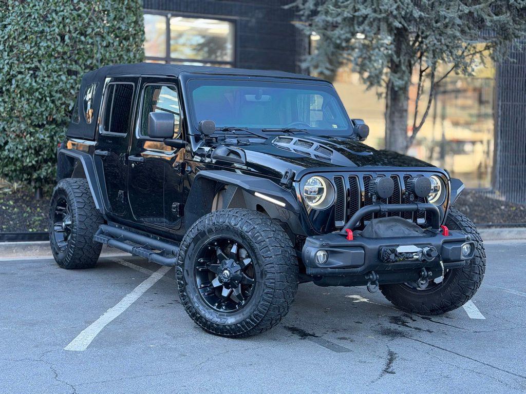 used 2018 Jeep Wrangler Unlimited car, priced at $28,985