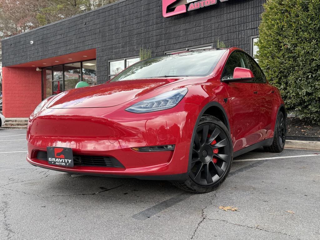 used 2021 Tesla Model Y car, priced at $25,659