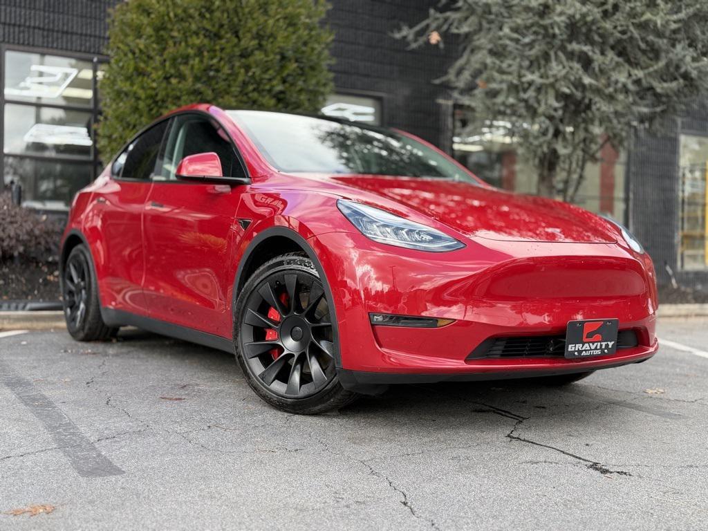 used 2021 Tesla Model Y car, priced at $25,659