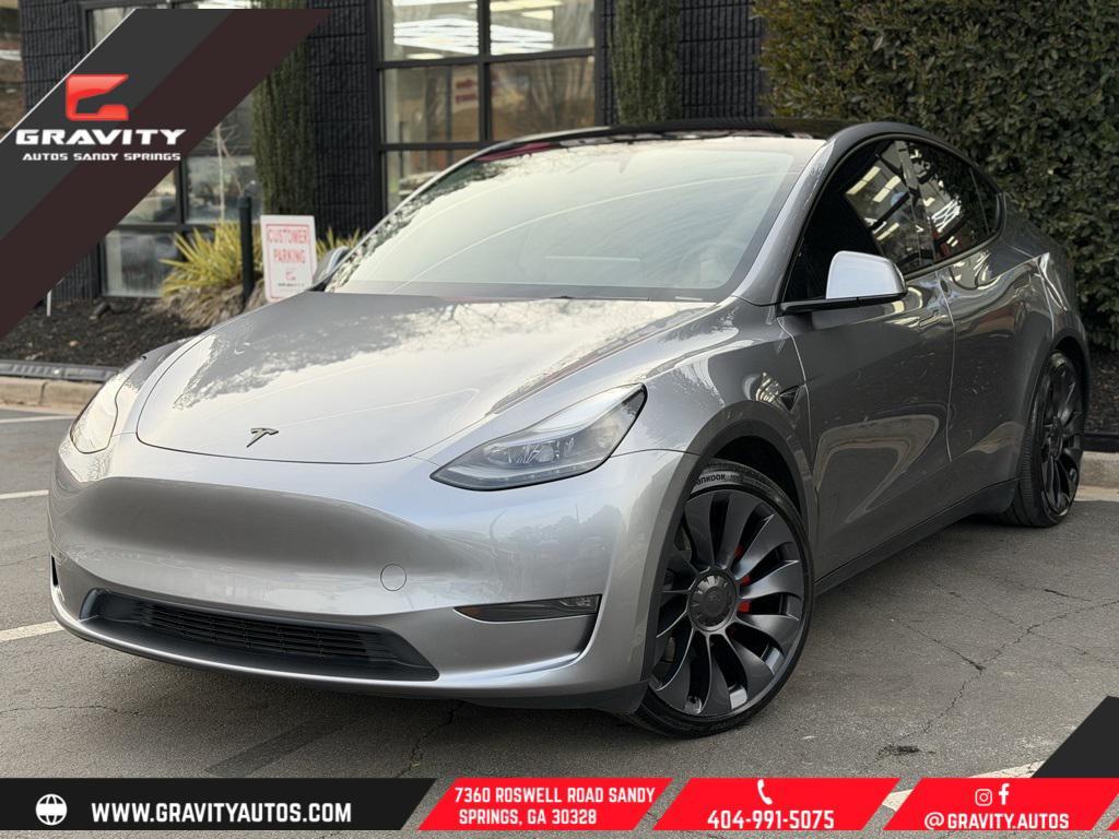 used 2024 Tesla Model Y car, priced at $37,895