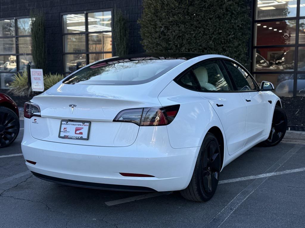 used 2021 Tesla Model 3 car, priced at $20,895