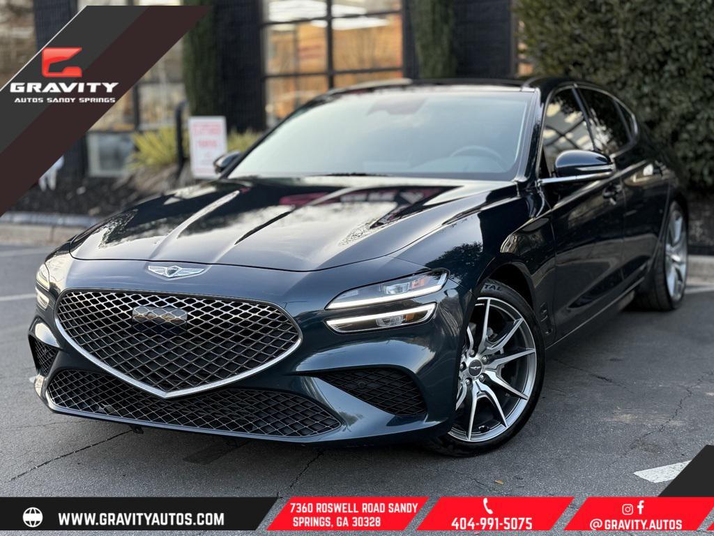 used 2022 Genesis G70 car, priced at $23,595