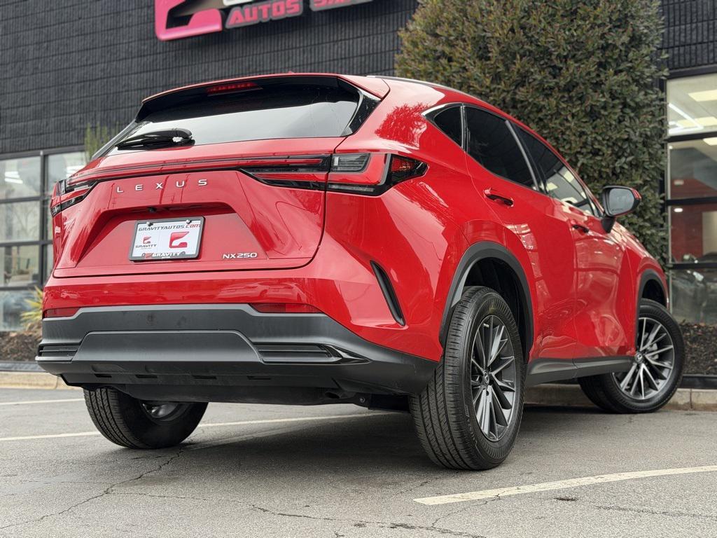 used 2023 Lexus NX 250 car, priced at $31,985
